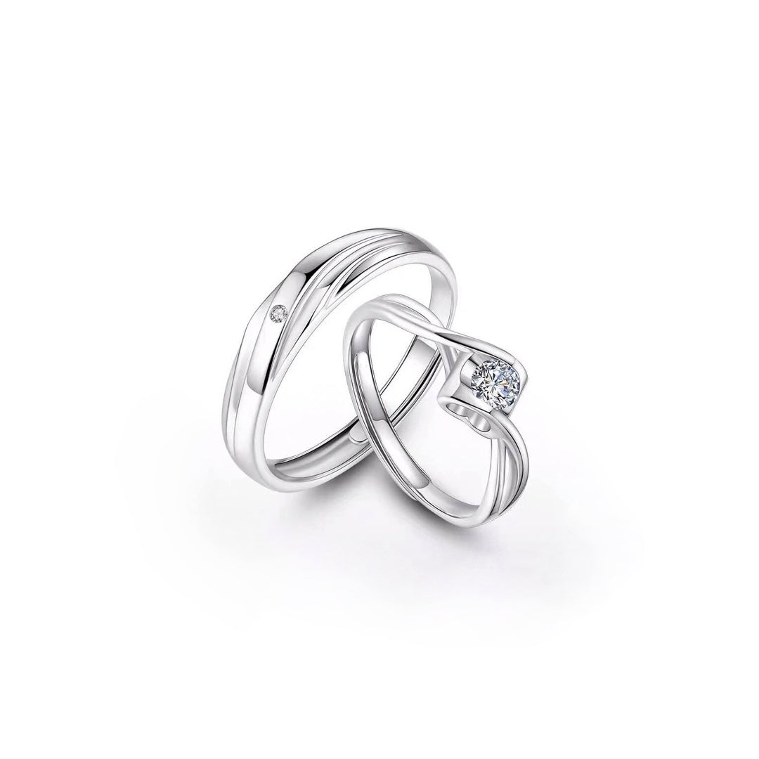 Amadeus Wedding Ring Set