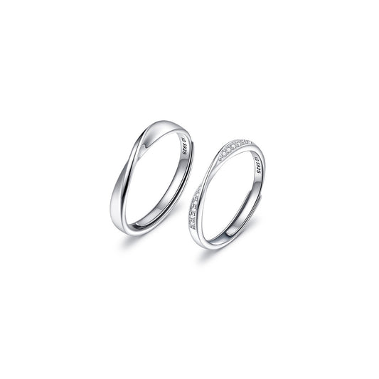 Lumina Wedding Ring Set